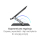 Silver Monkey Aluminiowa podstawka pod laptopa Ergo Fix - 1479558 - zdjęcie 5